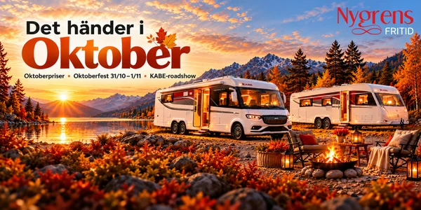 Det händer mycket hos Nygrens Fritid i oktober!